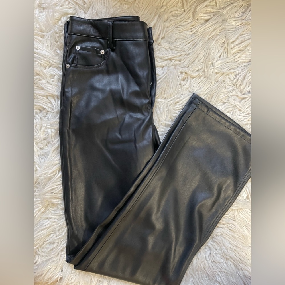 Zara leather pants